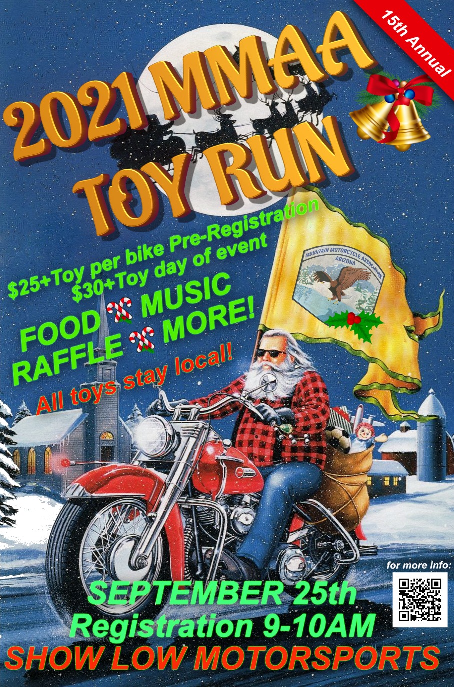 15th Annual MMAA Toy Run Mountain Motorcycle Association of AZ, Inc.